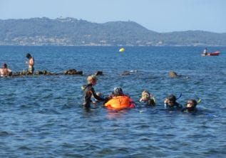 Underwater trail of the archaeological site of Olbia – Hyères